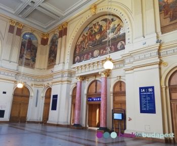Keleti Train Station, Keleti Railway Station, Budapest, Lotz Hall