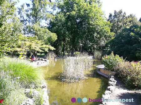Японский сад на Острове Маргит, Остров Маргит Будапешт