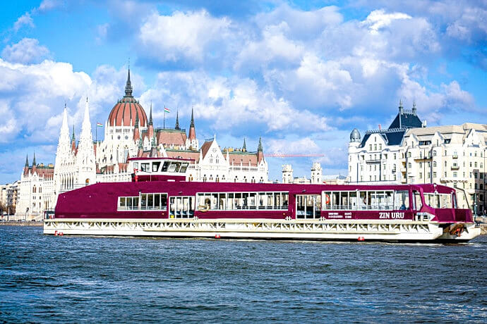 Schiffstour in Budapest