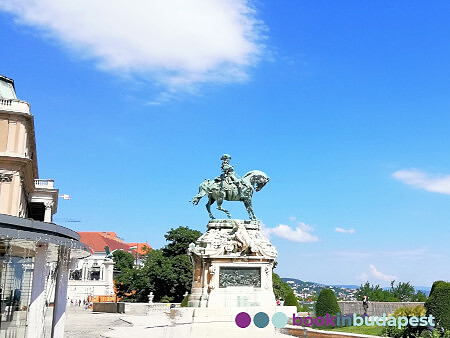 Denkmal Prinz Eugen von Savoyen, Prinz-Eugen-Reiterdenkmal, Reiterstandbild von Prinz Eugen von Savoyen