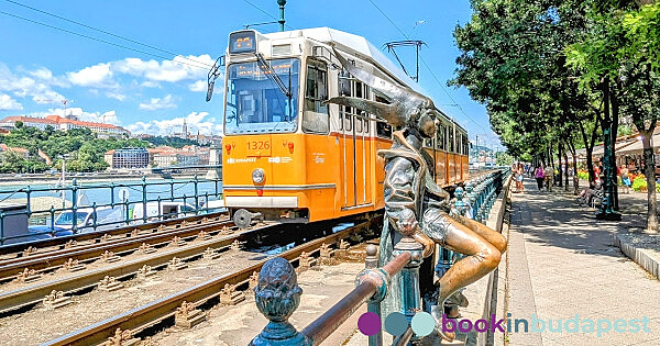 Picturesque Budapest public transport lines