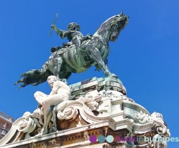 Denkmal Prinz Eugen von Savoyen, Prinz-Eugen-Reiterdenkmal, Reiterstandbild von Prinz Eugen von Savoyen