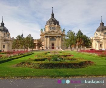 Széchenyi Bad, Széchenyi Heilbad, Budapest, fassade