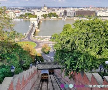 Funicular Budapest, Buda Castle Funicular, view