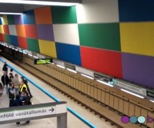 Metro 4 Móricz Zsigmond square station