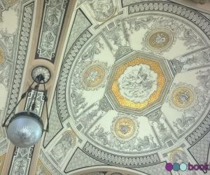 Hungarian State Opera House, decorated ceiling