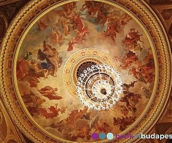 Ceiling of the Hungarian State Opera
