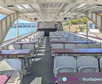 Budapest Pizza and Unlimited Beer Cruise, Open upper terrace