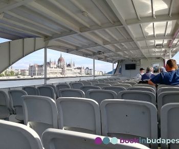 Budapest Sightseeing Cruise, Open terrace
