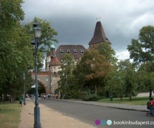 Gothic section of the Vajdahunyad Castle