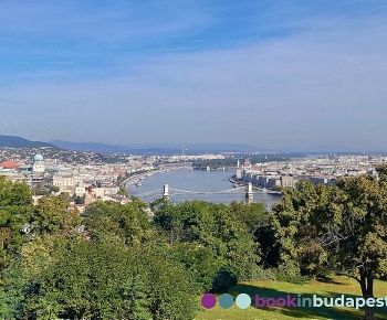 Vista colina Gellert Budapest