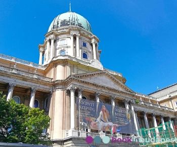 Galería Nacional Húngara, entrada, castillo de Buda