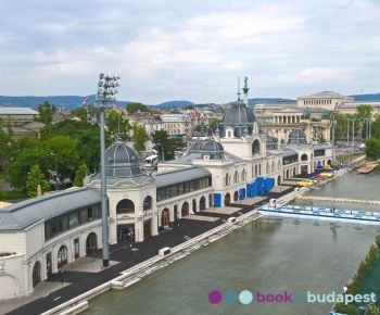 Pista de Patinaje de Budapest, lago botes