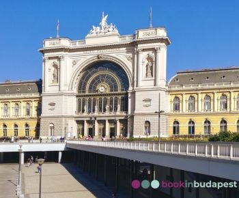 Façade, Gare de Budapest, Gare de Keleti, Budapest