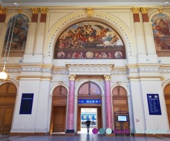 Salle Lotz, Gare de Budapest, Gare Keleti, Budapest