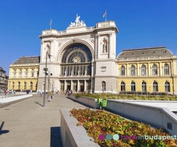 Gare de Budapest, Gare Keleti, Budapest, Facade
