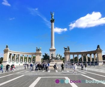 Visite de Budapest avec guide francophone, Place des héros