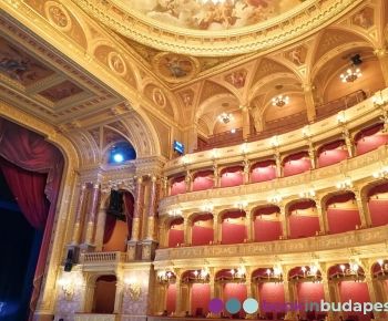 Visite de l’intérieur de l’opéra de Budapest