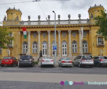 Széchenyi Fürdő, Széchenyi Gyógyfürdő, főbejárat