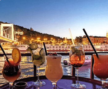 Crociera sul Danubio con cocktail
