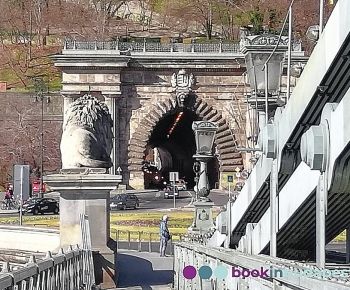 Туннель Будайского замка, Цепной мост