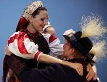 Spettacolo di danza folcloristica ungherese a Budapest