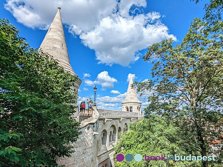 Fishermen's Bastion, Fisherman’s bastion, Bastion Budapest, stairway