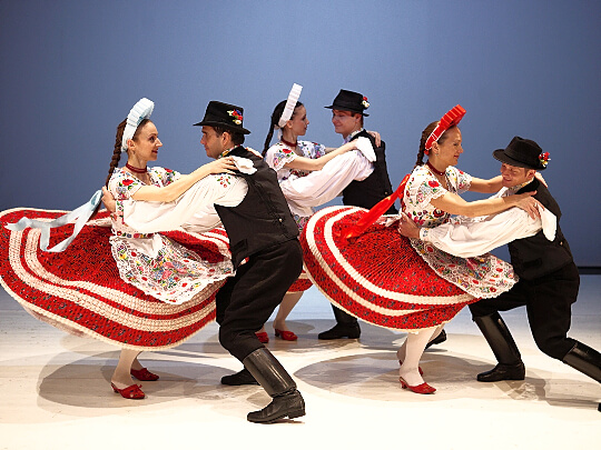 Hungarian Folk Performance in Budapest