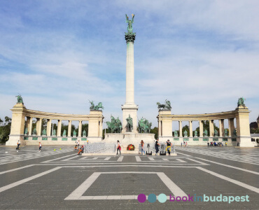 Hősök tere Budapest, Millenniumi Emlékmű