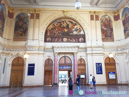 Bahnhof Keleti, Budapest, Lotz Hall