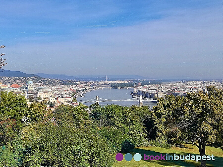 Liberty Statue Budapest, view