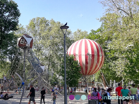 Parco giochi principale nel Parco della Città di Budapest