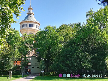 Château d'eau de l'île Marguerite Budapest, Île Marguerite