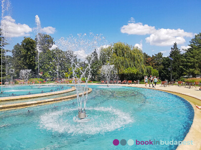 Fontana musicale dell'Isola Margherita, Isola Margherita, Budapest