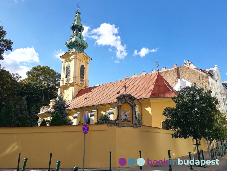 Église serbe à Budapest, Église orthodoxe serbe de Budapest, Église orthodoxe serbe Saint-Georges