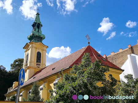 Szerb templom Budapest, budapesti Szerb ortodox templom, Szent György nagyvértanú szerb ortodox templom