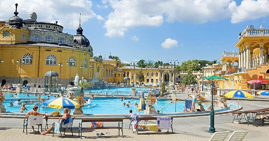Полный день билет на купальня Сечени в Будапеште