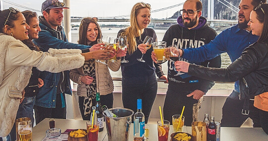 Crucero con bebidas ilimitadas en Budapest