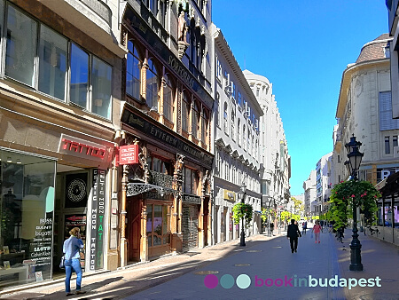 Calle Vaci Budapest, Váci utca, Budapest