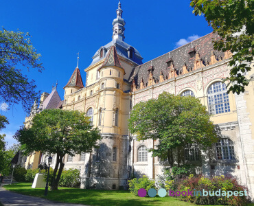 Barockteil des Gebäudes, Burg Vajdahunyad, Budapest